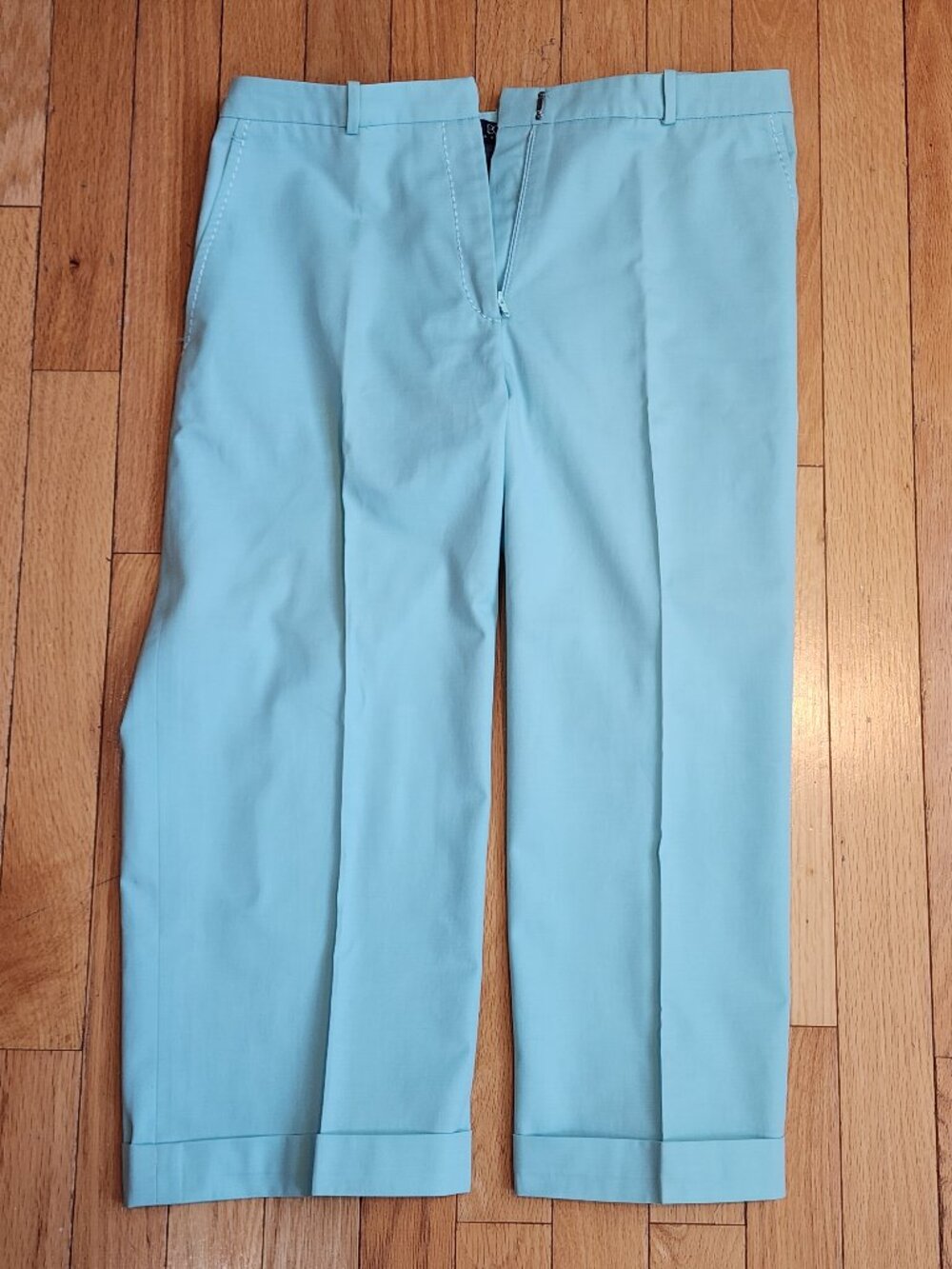 BCBGMAXAZRIA Blue Straight Leg pants